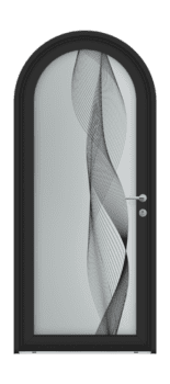 PORTE D'ENTREE Cintrée FLAMME