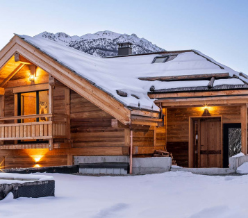 Chalet à Serre Chevalier extérieur