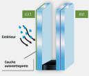 Vitrage autonettoyant 