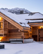 Chalet à Serre Chevalier extérieur